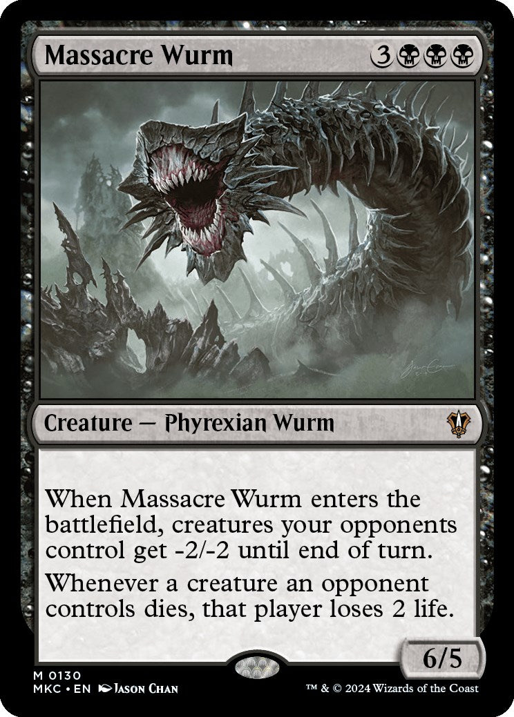 Massacre Wurm [Murders at Karlov Manor Commander] | Enigma On Main