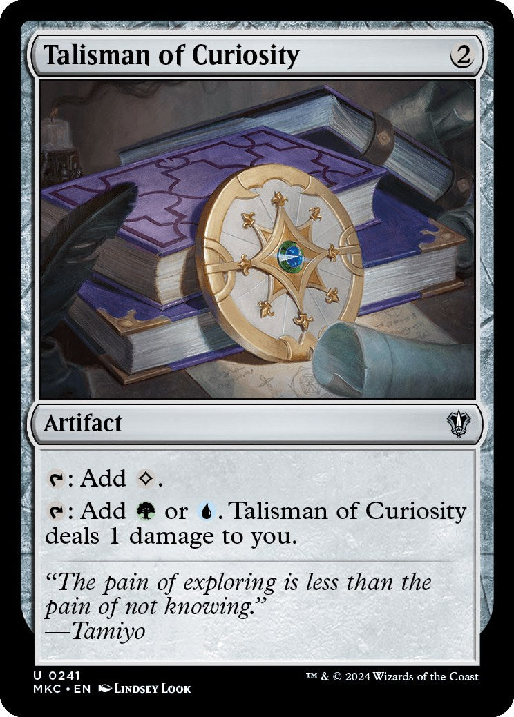 Talisman of Curiosity [Murders at Karlov Manor Commander] | Enigma On Main