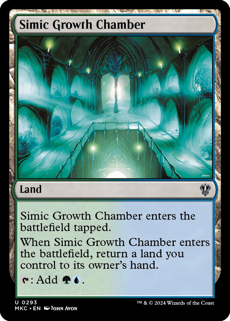 Simic Growth Chamber [Murders at Karlov Manor Commander] | Enigma On Main