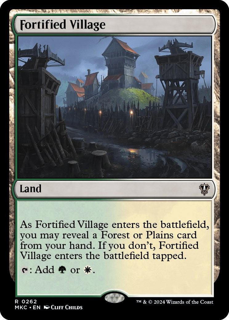 Fortified Village [Murders at Karlov Manor Commander] | Enigma On Main