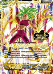 Kale & Caulifla // Kefla, Potara-Fusion Dilemma (2023 Worlds ZENKAI 06 Leader Set) (BT23-100) [Tournament Promotion Cards] | Enigma On Main