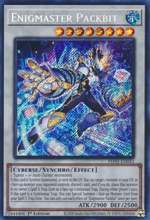 Enigmaster Packbit [PHNI-EN042] Secret Rare | Enigma On Main