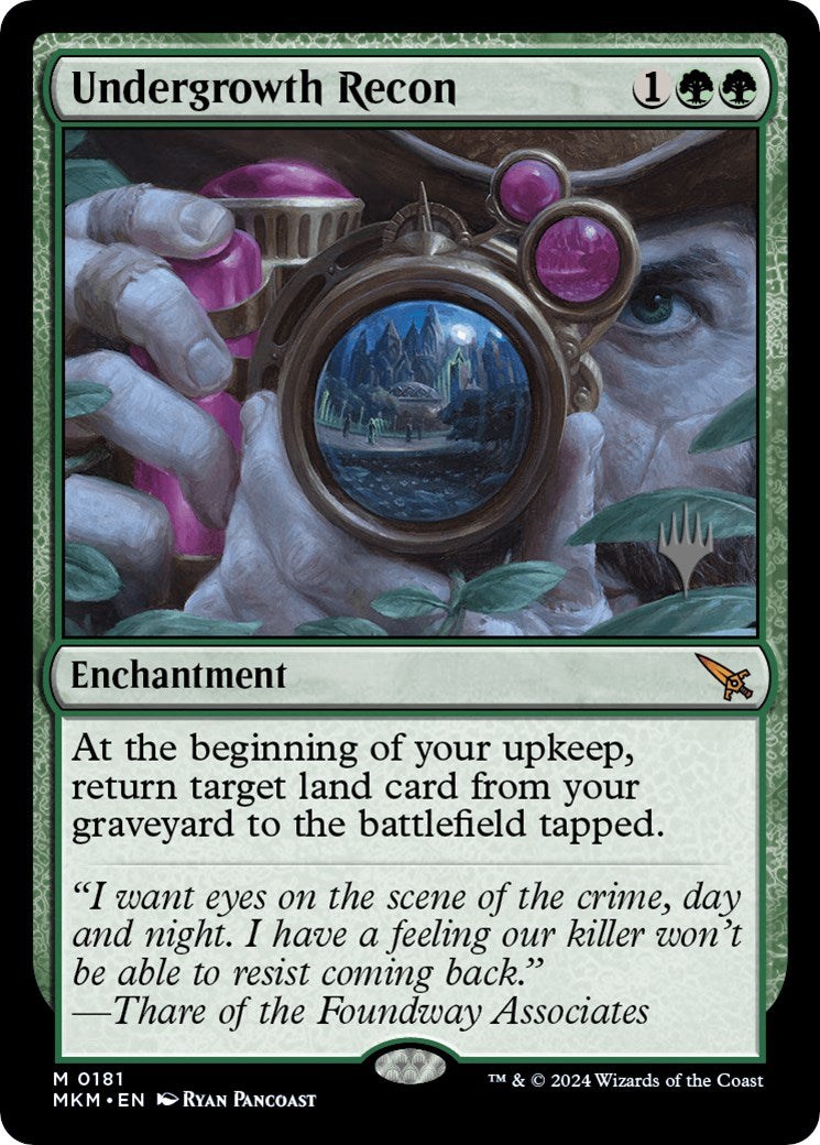 Undergrowth Recon (Promo Pack) [Murders at Karlov Manor Promos] | Enigma On Main