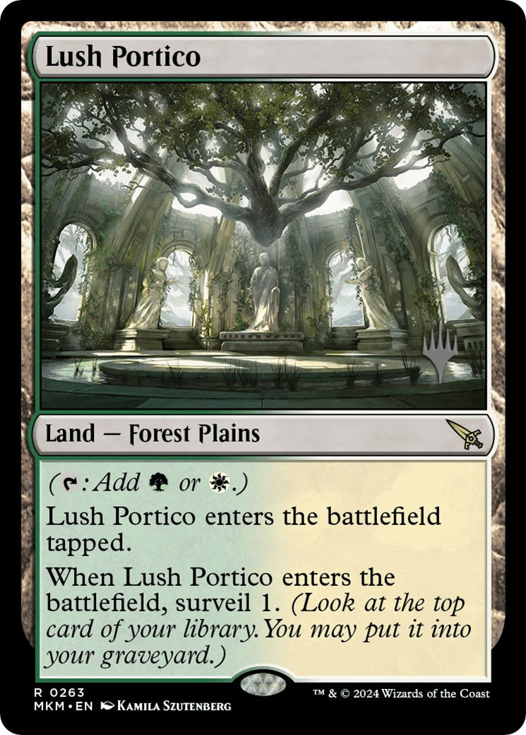 Lush Portico (Promo Pack) [Murders at Karlov Manor Promos] | Enigma On Main