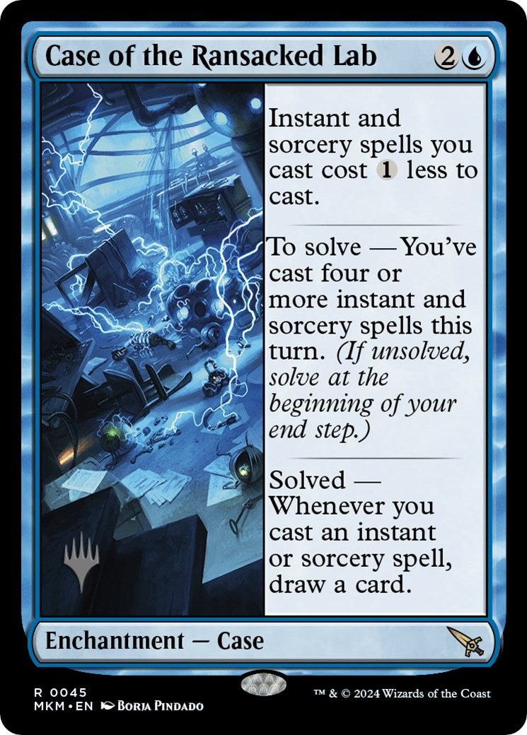 Case of the Ransacked Lab (Promo Pack) [Murders at Karlov Manor Promos] | Enigma On Main