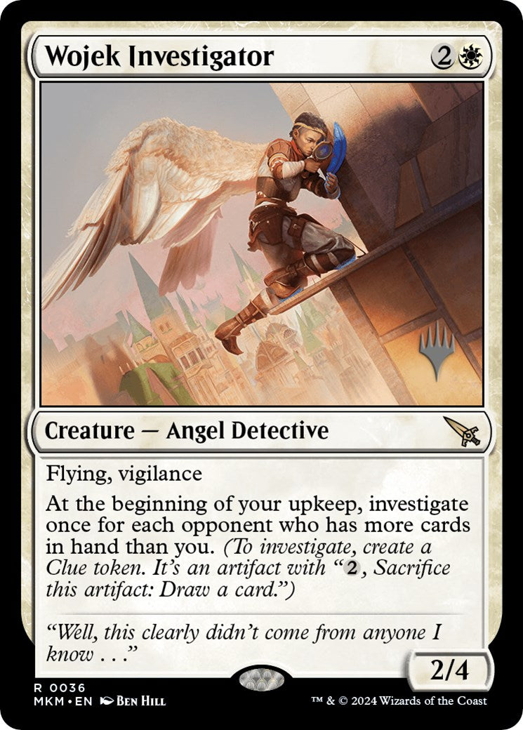 Wojek Investigator (Promo Pack) [Murders at Karlov Manor Promos] | Enigma On Main