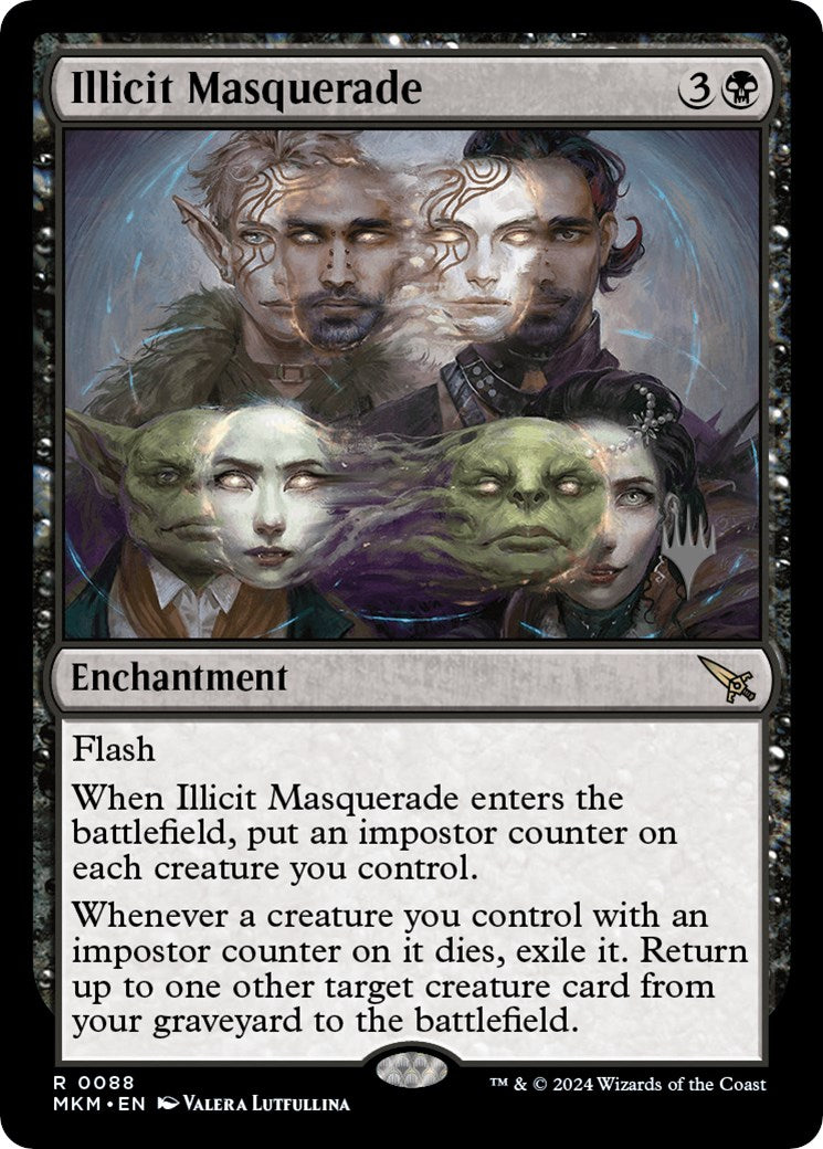 Illicit Masquerade (Promo Pack) [Murders at Karlov Manor Promos] | Enigma On Main