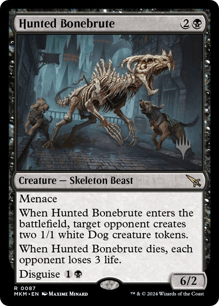 Hunted Bonebrute (Promo Pack) [Murders at Karlov Manor Promos] | Enigma On Main