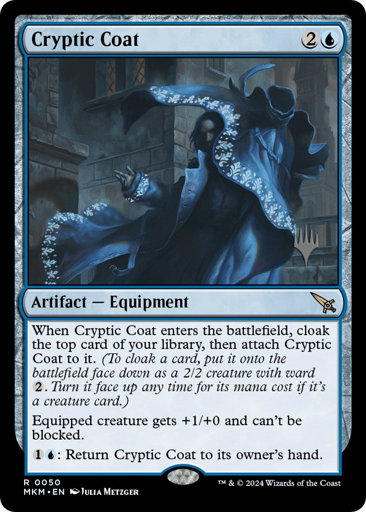 Cryptic Coat (Promo Pack) [Murders at Karlov Manor Promos] | Enigma On Main