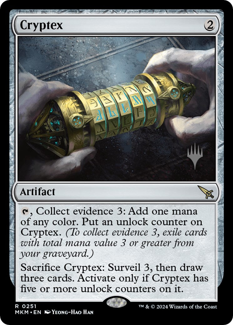 Cryptex (Promo Pack) [Murders at Karlov Manor Promos] | Enigma On Main