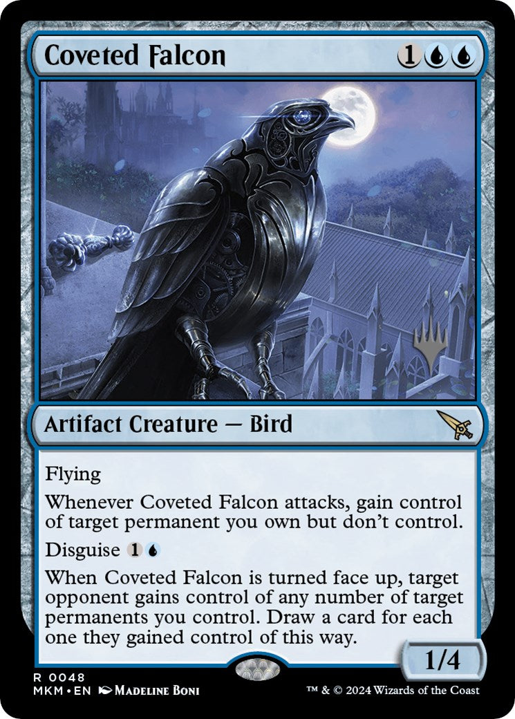 Coveted Falcon (Promo Pack) [Murders at Karlov Manor Promos] | Enigma On Main