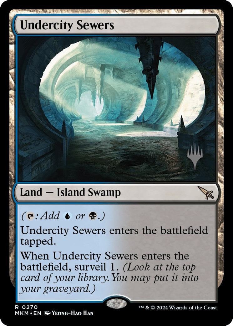 Undercity Sewers (Promo Pack) [Murders at Karlov Manor Promos] | Enigma On Main