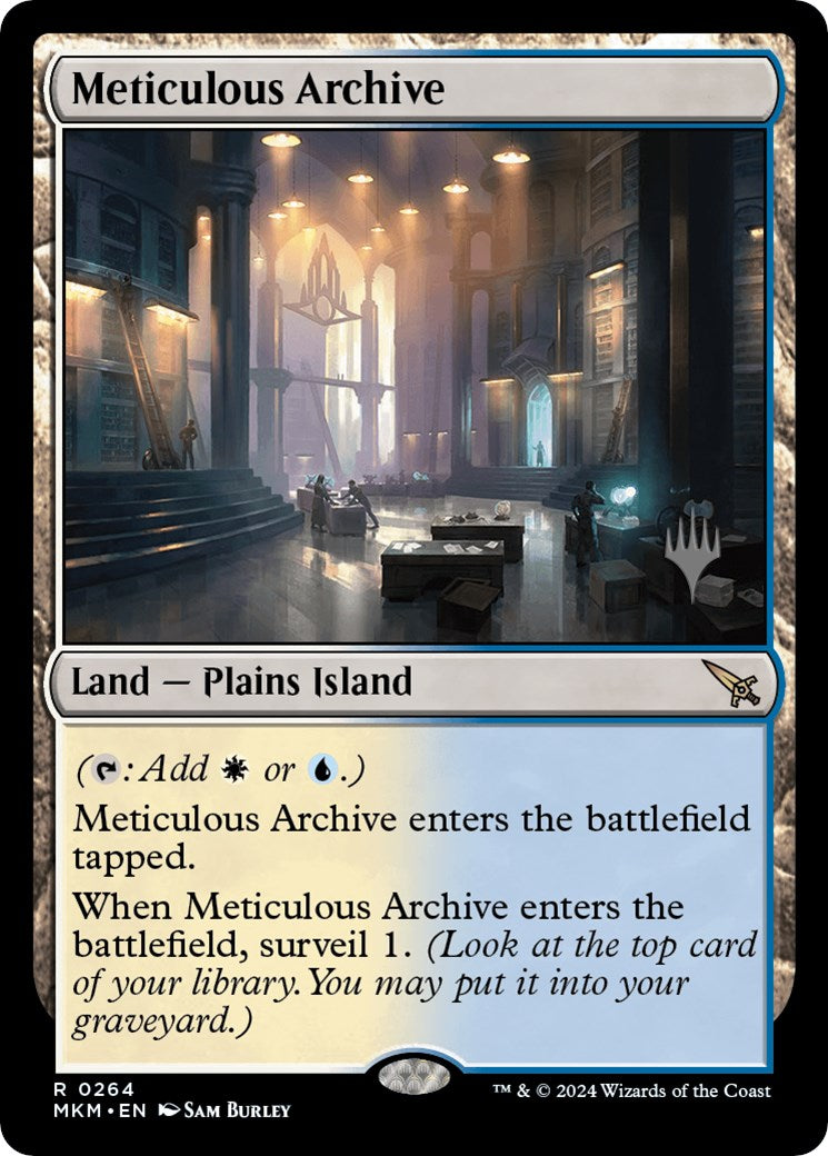 Meticulous Archive (Promo Pack) [Murders at Karlov Manor Promos] | Enigma On Main