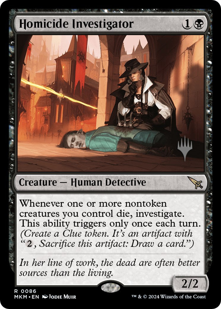 Homicide Investigator (Promo Pack) [Murders at Karlov Manor Promos] | Enigma On Main