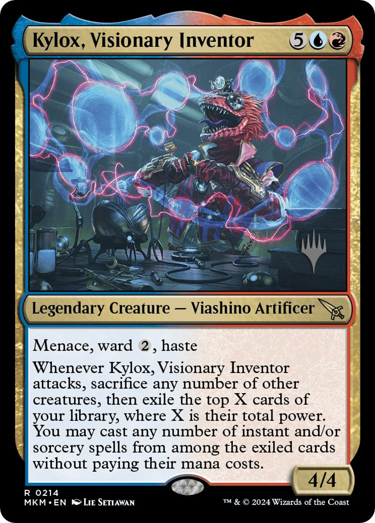 Kylox, Visionary Inventor (Promo Pack) [Murders at Karlov Manor Promos] | Enigma On Main