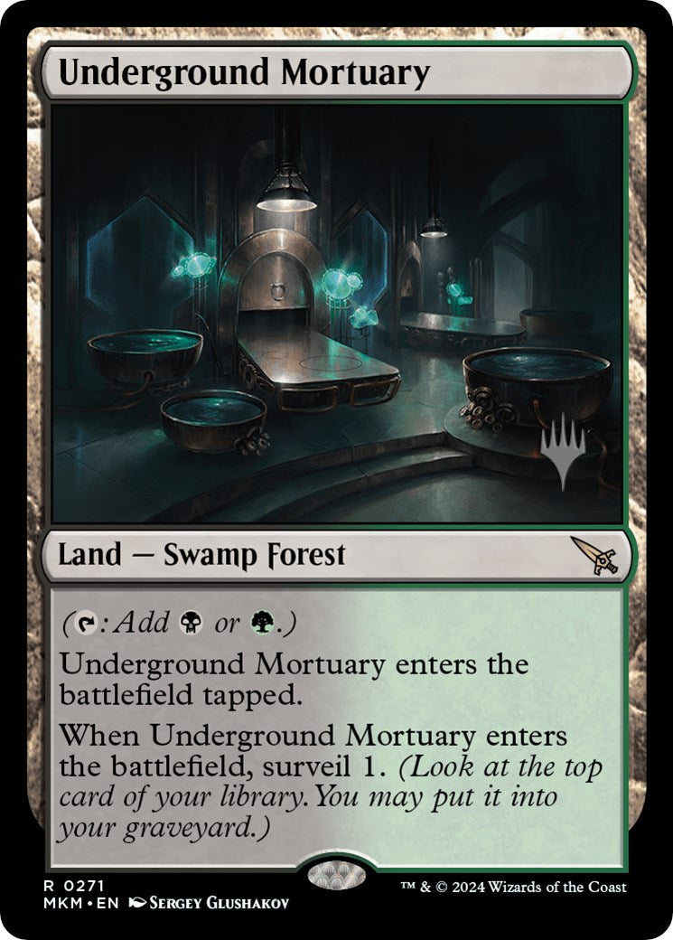 Underground Mortuary (Promo Pack) [Murders at Karlov Manor Promos] | Enigma On Main