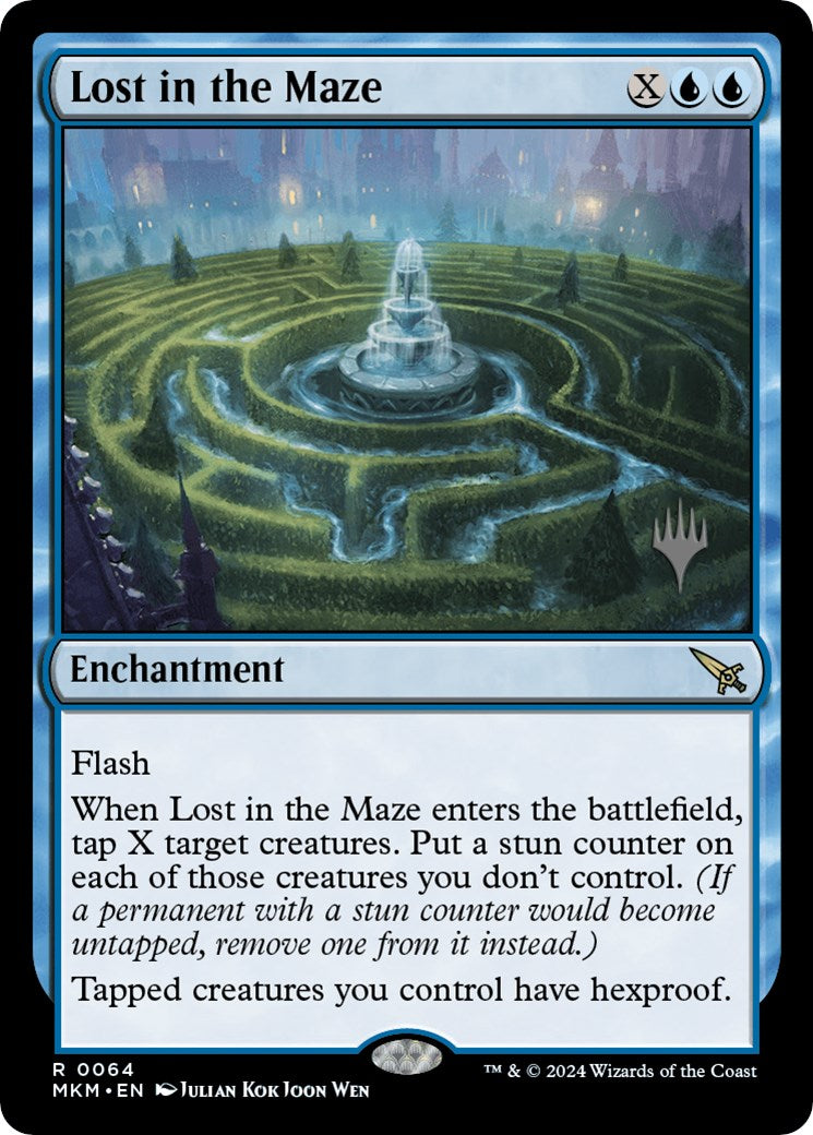 Lost in the Maze (Promo Pack) [Murders at Karlov Manor Promos] | Enigma On Main