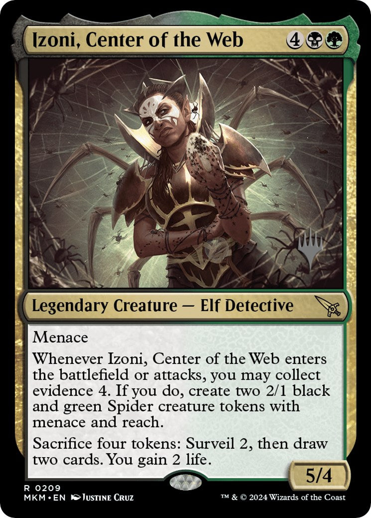 Izoni, Center of the Web (Promo Pack) [Murders at Karlov Manor Promos] | Enigma On Main