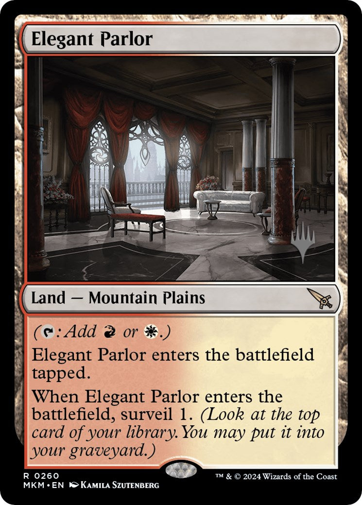 Elegant Parlor (Promo Pack) [Murders at Karlov Manor Promos] | Enigma On Main