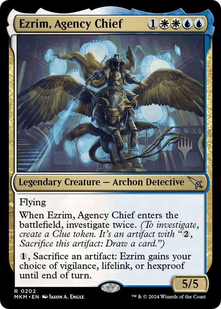 Ezrim, Agency Chief (Promo Pack) [Murders at Karlov Manor Promos] | Enigma On Main