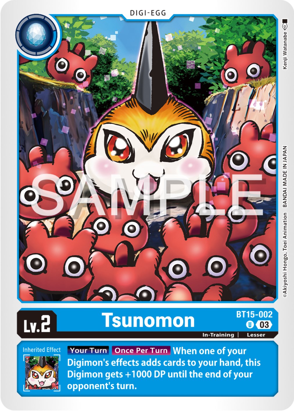 Tsunomon [BT15-002] [Exceed Apocalypse] | Enigma On Main