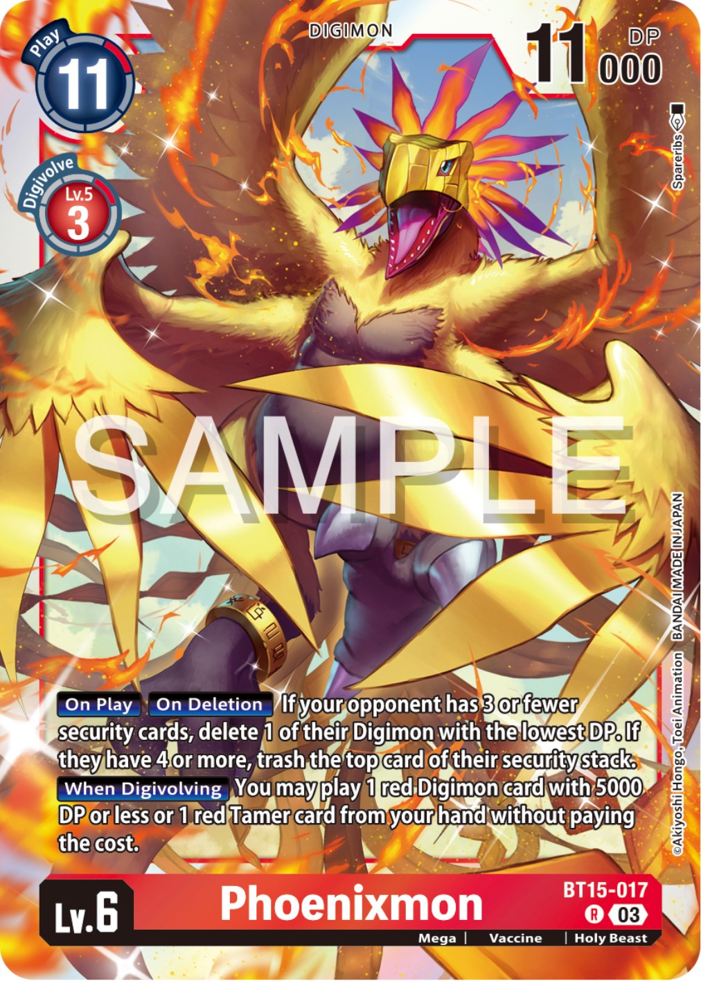 Phoenixmon [BT15-017] [Exceed Apocalypse] | Enigma On Main