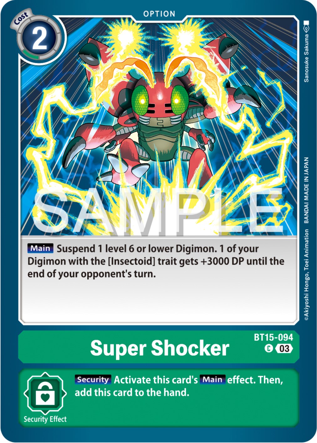 Super Shocker [BT15-094] [Exceed Apocalypse] | Enigma On Main