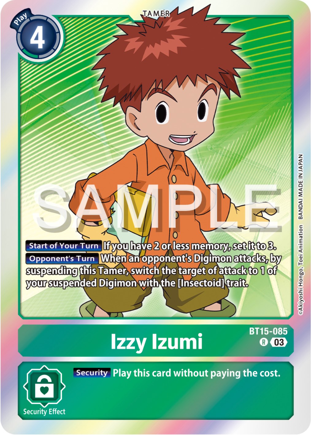 Izzy Izumi [BT15-085] [Exceed Apocalypse] | Enigma On Main