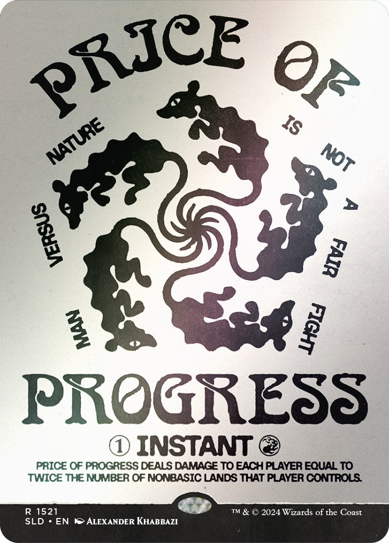 Price of Progress (Rainbow Foil) [Secret Lair Drop Series] | Enigma On Main