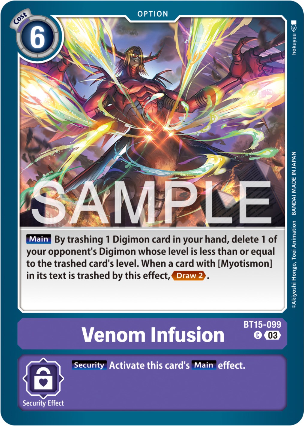 Venom Infusion [BT15-099] [Exceed Apocalypse] | Enigma On Main