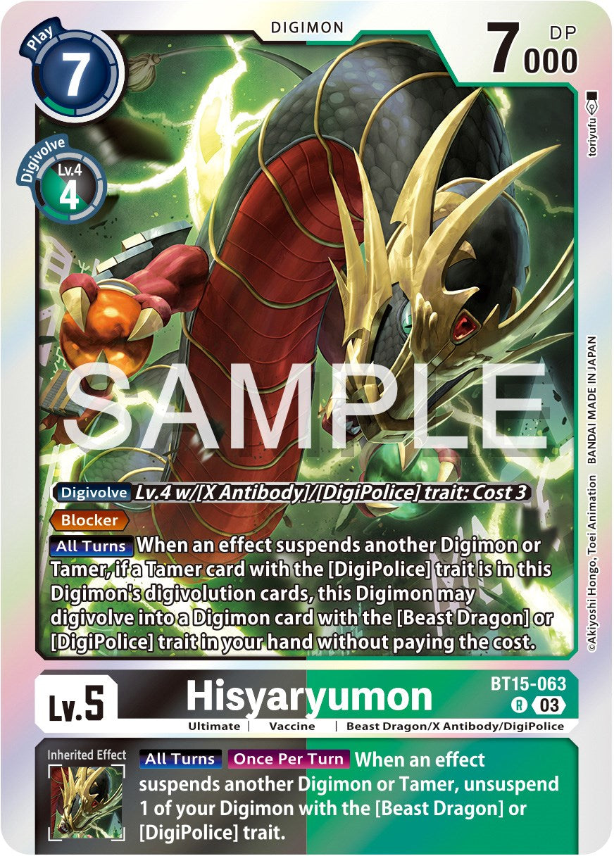 Hisyaryumon [BT15-063] [Exceed Apocalypse] | Enigma On Main