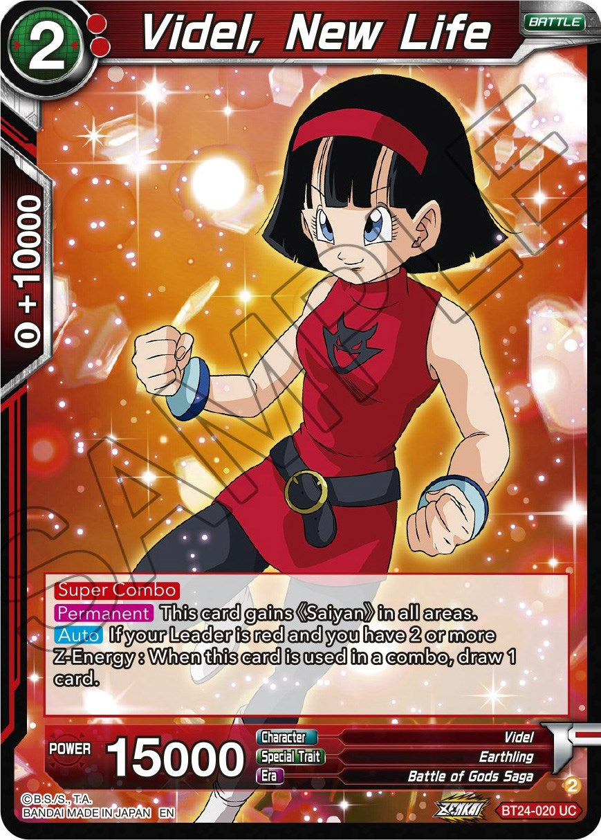 Videl, New Life (BT24-020) [Beyond Generations] | Enigma On Main