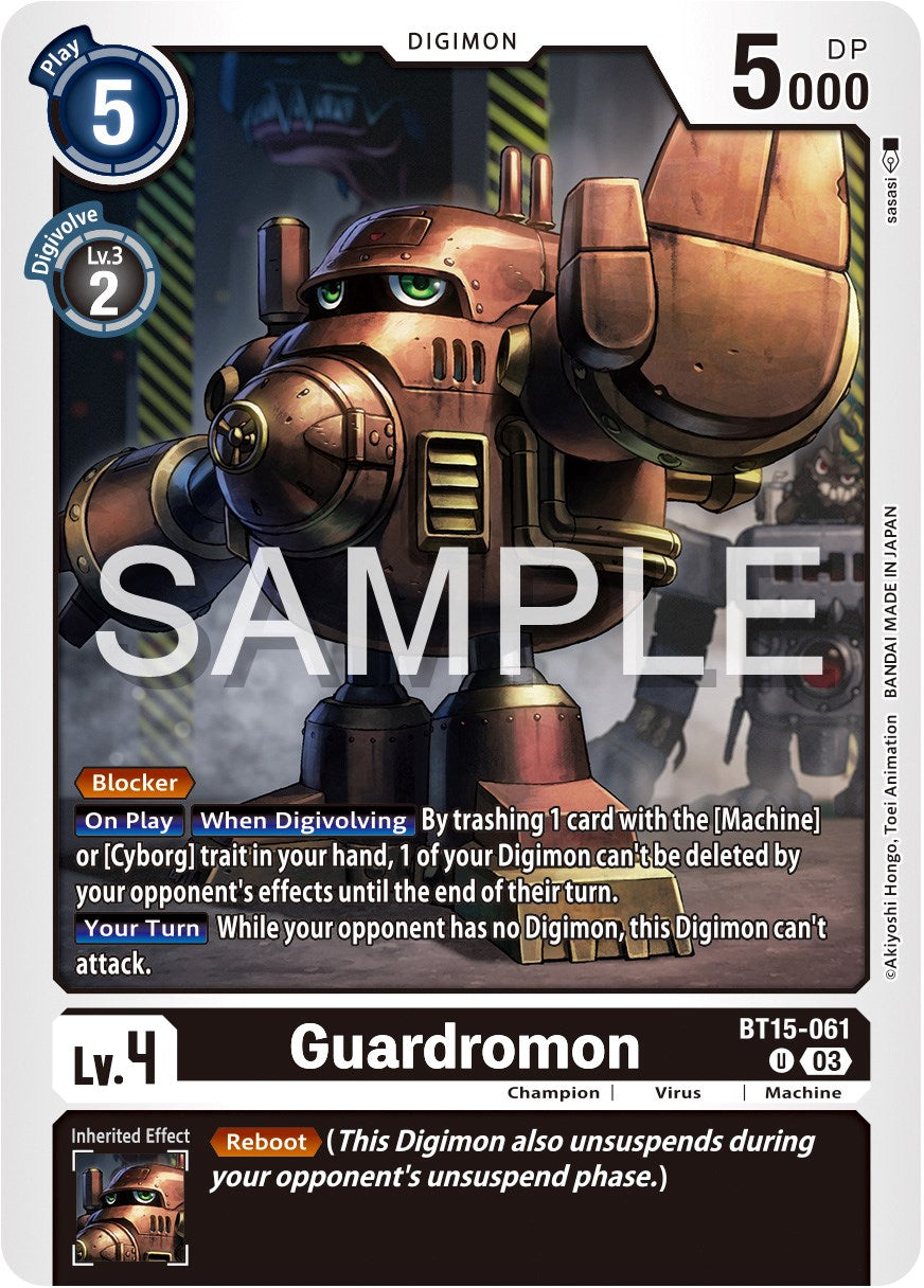 Guardromon [BT15-061] [Exceed Apocalypse] | Enigma On Main