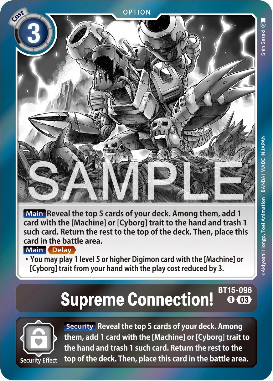 Supreme Connection! [BT15-096] [Exceed Apocalypse] | Enigma On Main