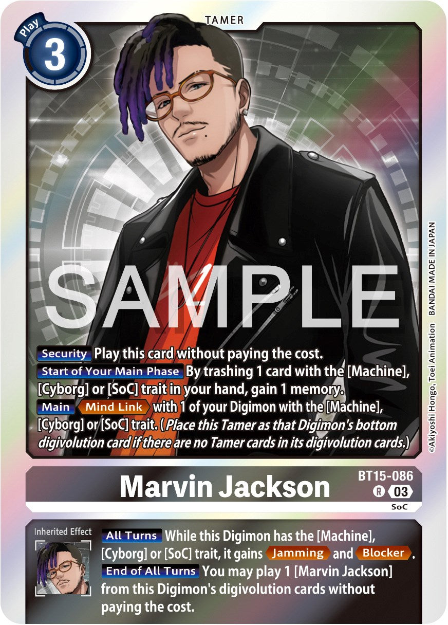 Marvin Jackson [BT15-086] [Exceed Apocalypse] | Enigma On Main