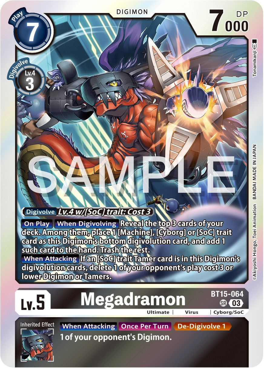 Megadramon [BT15-064] [Exceed Apocalypse] | Enigma On Main