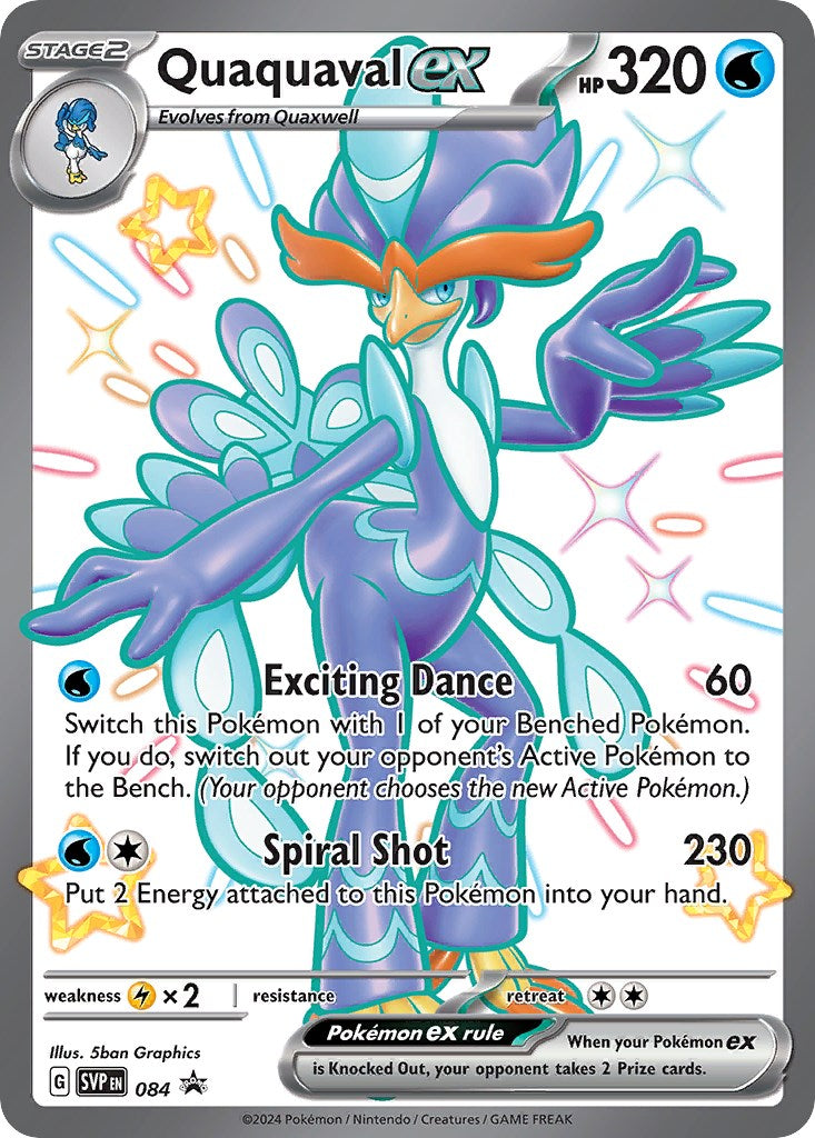 Quaquaval ex (084) (Jumbo Card) [Scarlet & Violet: Black Star Promos] | Enigma On Main