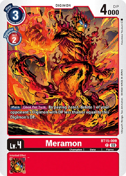 Meramon [BT15-009] [Exceed Apocalypse] | Enigma On Main