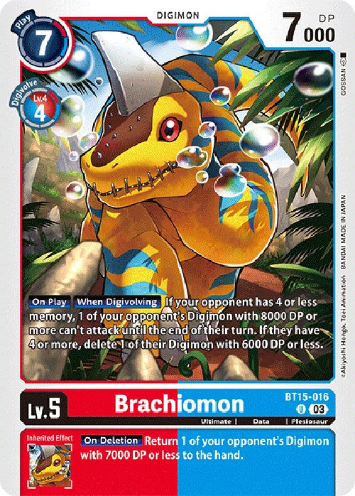 Brachiomon [BT15-016] [Exceed Apocalypse] | Enigma On Main