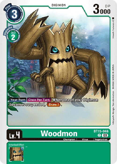 Woodmon [BT15-046] [Exceed Apocalypse] | Enigma On Main