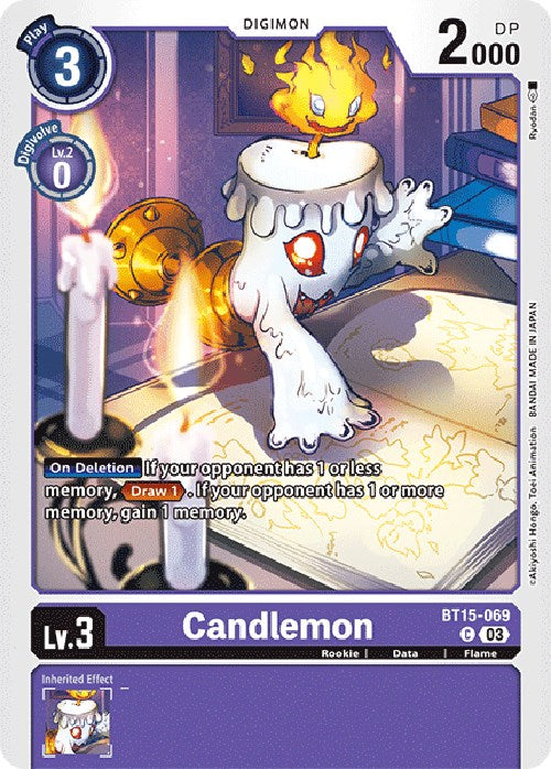 Candlemon [BT15-069] [Exceed Apocalypse] | Enigma On Main