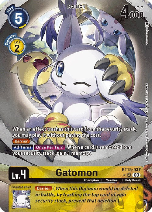 Gatomon [BT15-037] (Alternate Art) [Exceed Apocalypse] | Enigma On Main