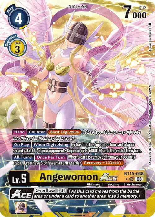 Angewomon Ace [BT15-038] (Alternate Art) [Exceed Apocalypse] | Enigma On Main