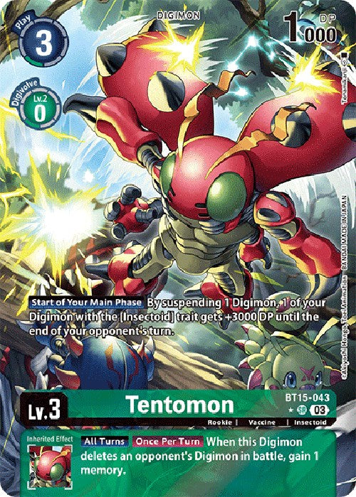 Tentomon [BT15-043] (Alternate Art) [Exceed Apocalypse] | Enigma On Main