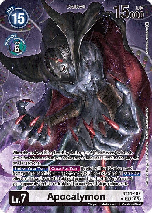 Apocalymon [BT15-102] (Alternate Art) [Exceed Apocalypse] | Enigma On Main