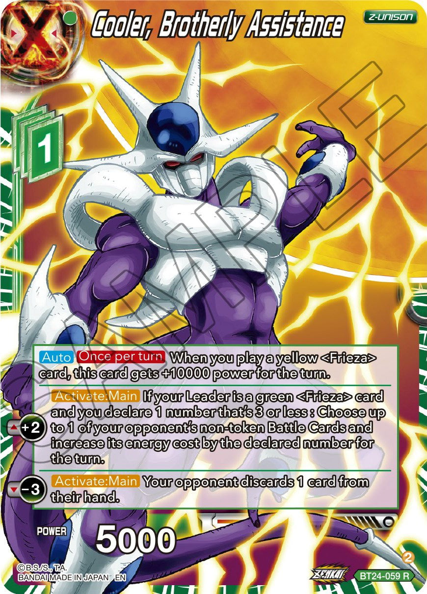 Cooler, Brotherly Assistance (BT24-059) [Beyond Generations] | Enigma On Main