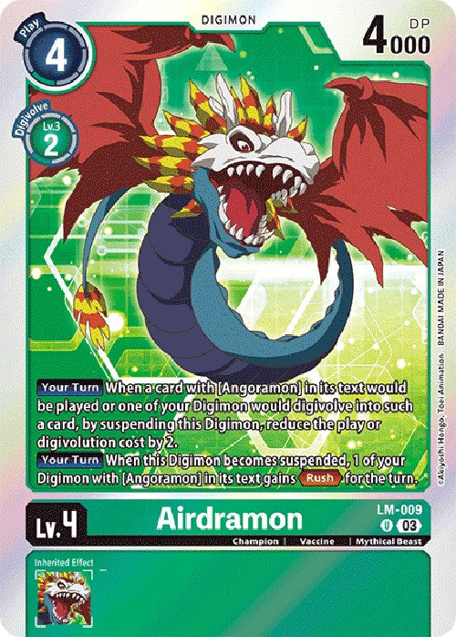 Airdramon [LM-009] (English Exclusive) [Exceed Apocalypse] | Enigma On Main