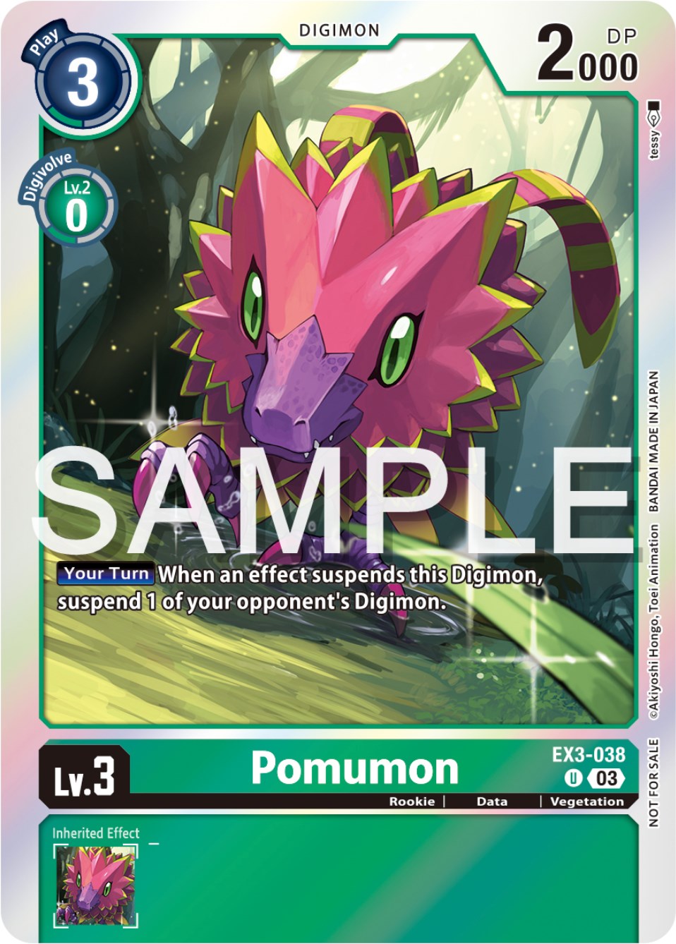 Pomumon [EX3-038] (Official Tournament Pack Vol.12) [Draconic Roar Promos] | Enigma On Main