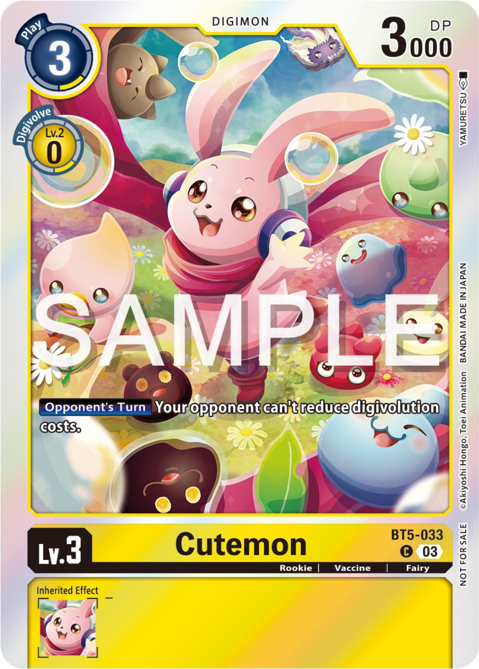 Cutemon [BT5-033] (Winner Pack -Exceed Apocalypse-) [Battle of Omni Promos] | Enigma On Main