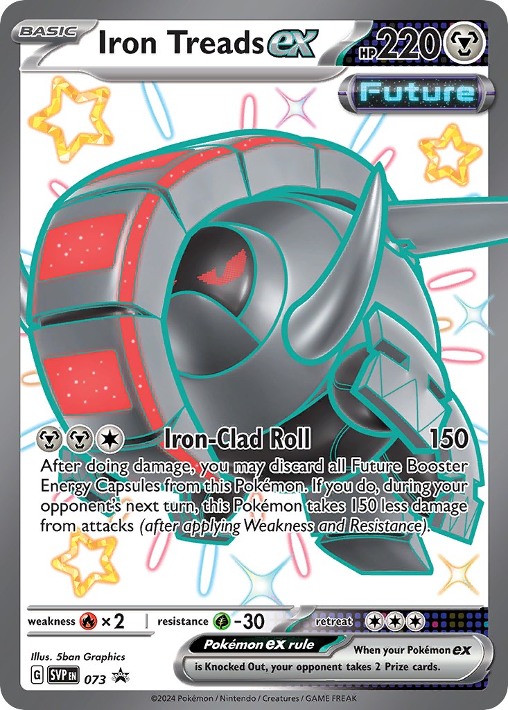 Iron Treads ex (073) [Scarlet & Violet: Black Star Promos] | Enigma On Main